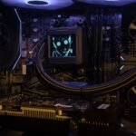 Detalhe interno do PC Gamer montado