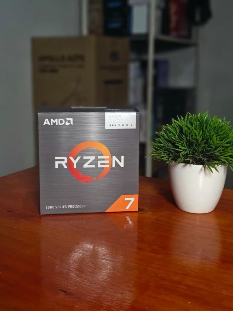 Caixa do processador AMD Ryzen 7 5700G